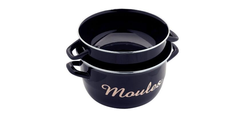 Marmite à moules 24 cm Noire