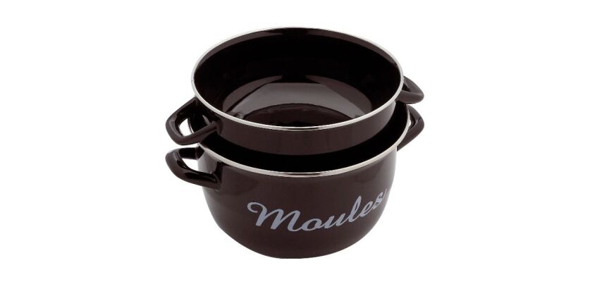 Marmite à moules 18 cm Noire