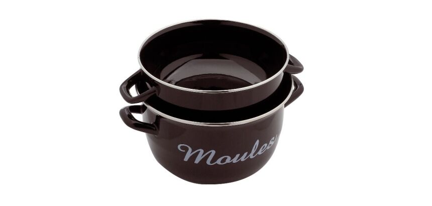Marmite à moules 18 cm Noire