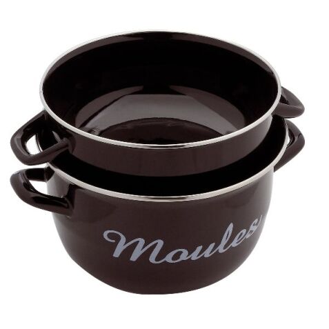 Marmite à moules 18 cm Noire