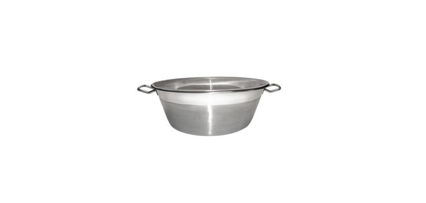 Bassine à confiture inox 38 cm
