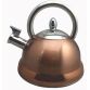 Bouilloire inox Cuivré 3 L à sifflet