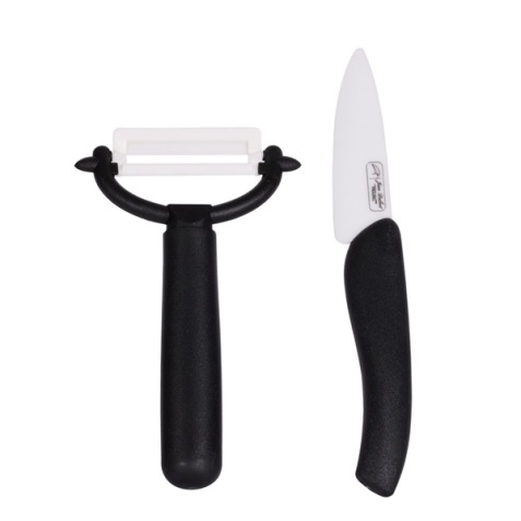 Set Couteau Office 8 cm + Éplucheur - Céramic