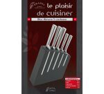 Bloc 5 couteaux Noir - Kimono