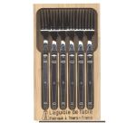 Coffret 6 fourchettes - Laguiole Inox