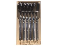 Coffret 6 cuillères de table - Laguiole Inox
