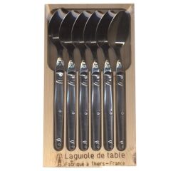 Coffret 6 cuillères de table - Laguiole Inox