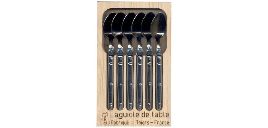 Coffret 6 cuillères à café - Laguiole Inox