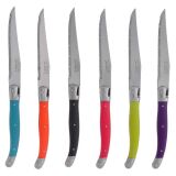 Coffret de 6 couteaux à steak - Laguiole Tonic Mix