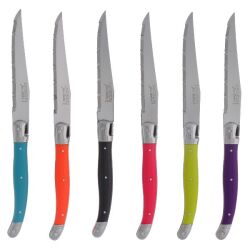 Coffret de 6 couteaux à steak - Laguiole Tonic Mix