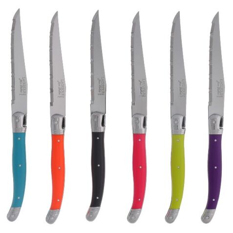 Coffret de 6 couteaux à steak - Laguiole Tonic Mix
