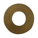 Bague de paumelle - Ext D11 - Int D6.1 - ép.1.75 mm - laiton - lot de 6