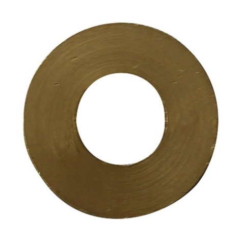 Bague de paumelle - Ext D11 - Int D6.1 - ép.1.75 mm - laiton - lot de 6