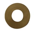 Bague de paumelle - Ext D13.2 - Int D7 - ép.2 mm - laiton - lot de 6