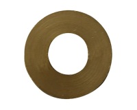 Bague de paumelle - Ext D13.2 - Int D7 - ép.2 mm - laiton - lot de 6