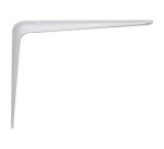 Console emboutie acier - L : 250 mm - H : 200 mm - blanc