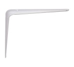 Console emboutie acier - L : 350 mm - H : 300 mm - blanc