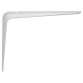 Console emboutie acier - L : 350 mm - H : 300 mm - blanc