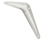 Console emboutie acier - L : 400 mm - H : 350 mm - blanc