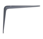 Console emboutie acier - L : 150 mm - H : 125 mm - gris