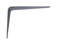 Console emboutie acier - L : 350 mm - H : 300 mm - gris