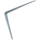 Console emboutie acier - L : 400 mm - H : 350 mm - gris
