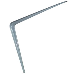 Console emboutie acier - L : 400 mm - H : 350 mm - gris