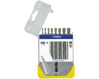 Foret béton - Essential - DIN8039 - coffret 8 pièces - D : 3 à 10 mm