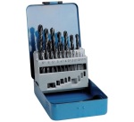 Foret métaux - Acces - HSS - laminés - coffret de 19 pièces - D : 1 à 10 mm