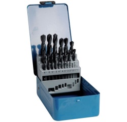 Foret métaux - Acces - HSS - laminés - coffret de 25 pièces - D : 1 à 13 mm