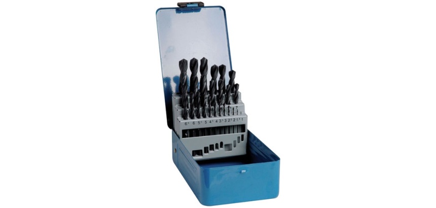 Foret métaux - Acces - HSS - laminés - coffret de 25 pièces - D : 1 à 13 mm