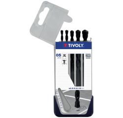 Foret carrelage - Essential DIN8039 - coffret de 5 pièces - D : 4 à 10 mm