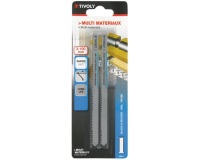 Lame de scie sauteuse - Technic - multimatérieaux - fixation en U - L : 132