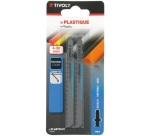 Lame de scie sauteuse - Technic - spécial plastique - fixation en T - lot d