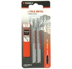 Lame de scie sauteuse - Essential - spécial tôle métal - fixation en T - L