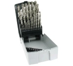 Foret métaux - Acces - HSS - coffret de 25 pièces  - pointe en croix - D :