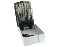 Foret métaux - Acces - HSS - coffret de 25 pièces  - pointe en croix - D :