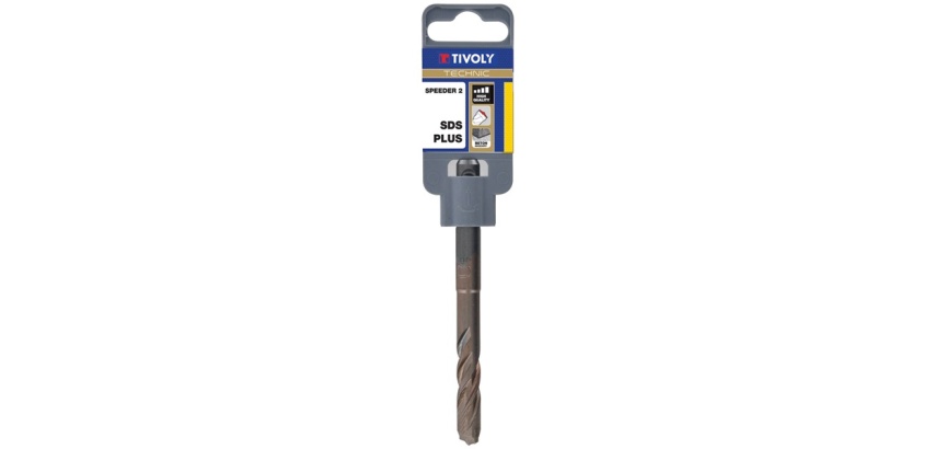 Foret béton - Technic - 2 taillants - Speeder2 - D : 5  - L : 110 mm - poin