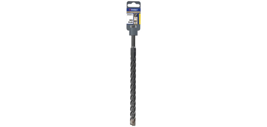 Foret béton - Technic - 2 taillants - Speeder2 - D : 8 - L : 260 mm - point