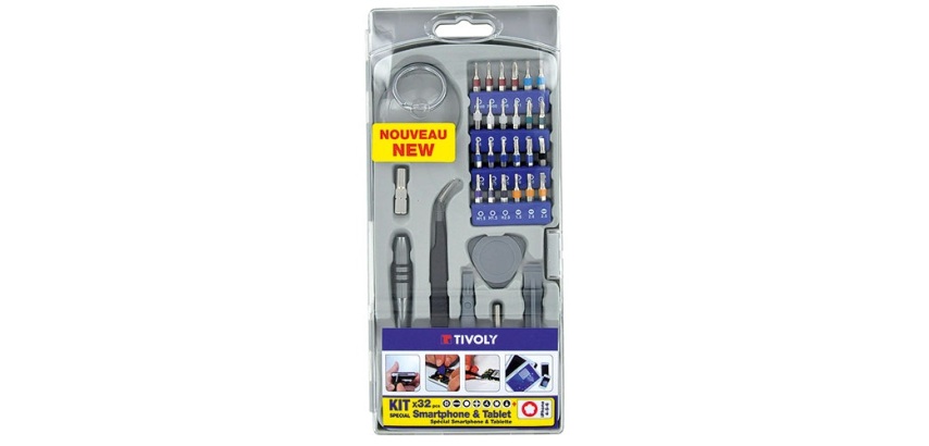 Coffret embouts de précision - spécial smartphone/tablette - 32 pièces