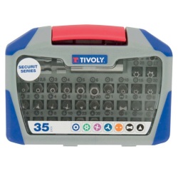 Embout securit - Esential - coffret de 34 pièces - 1 porte-embout magnétiqu