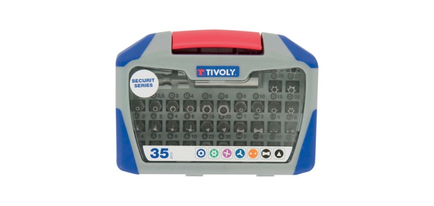 Embout securit - Esential - coffret de 34 pièces - 1 porte-embout magnétiqu