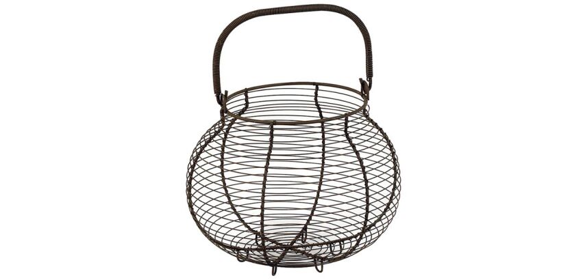 Panier à œufs en métal