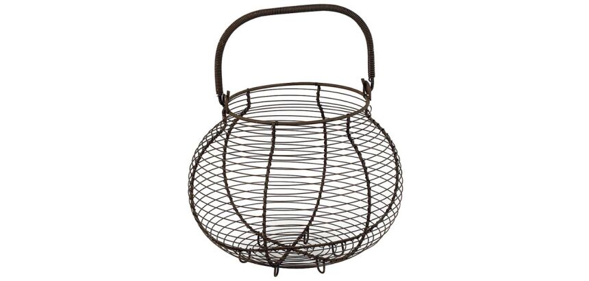 Panier à œufs en métal