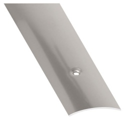 Barre de seuil à visser - L : 830 mm - l : 30 mm - inox