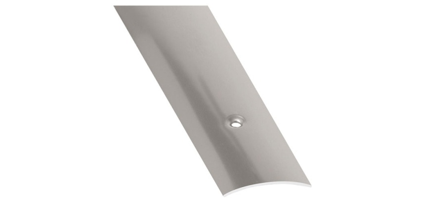 Barre de seuil à visser - L : 930 mm - l : 30 mm - acier laiton