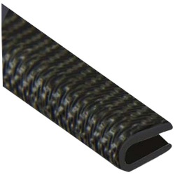 Profilé fonctiionnel - joint souple de protection armé - L : 1.5 m - H : 11