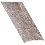 Barre de seuil universel - Design 2 en 1 - L 830 mm - l : 38 mm - aluminium