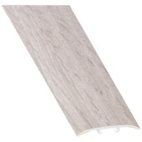 Barre de seuil universel - Design 2 en 1 - L 830 mm - l : 38 mm - aluminium