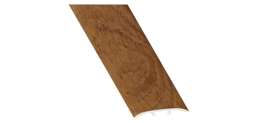 Barre de seuil universel - Design 2 en 1 - L 830 mm - l : 38 mm - aluminium